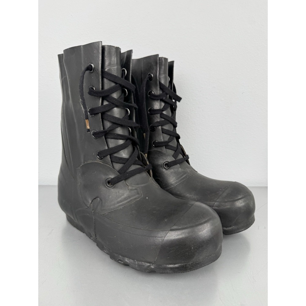 Bristolite QMC Cold Weather Mickey Mouse Boots Mens 7 R Rubber Jump NO VALVE 80s